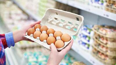 eggs in grocery store